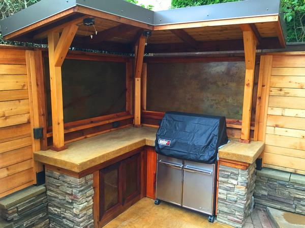 Issaquah Custom Outdoor Kitchen