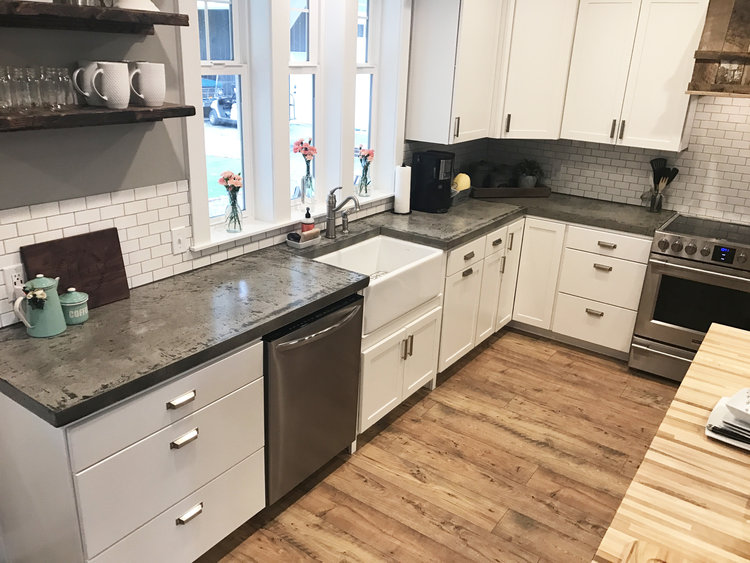Redmond Polished Concrete Countertops